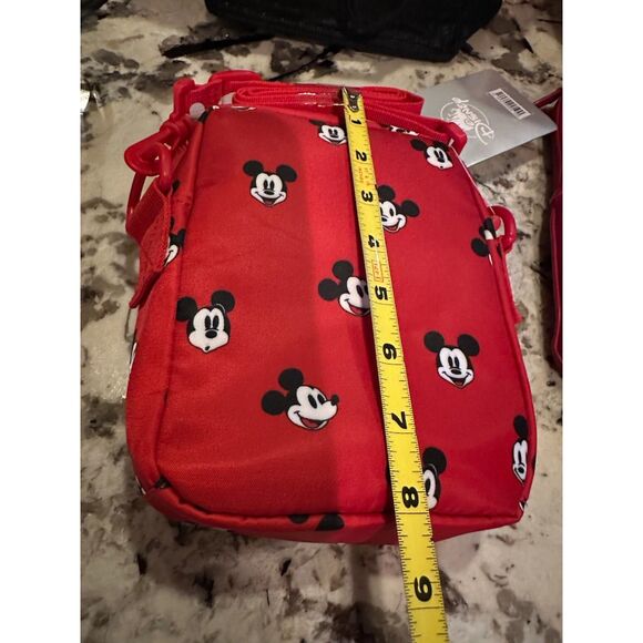 NEW Disney Mickey Mouse Red Crossbody Bag with Mickey Mouse Ears - Picture 14 of 15